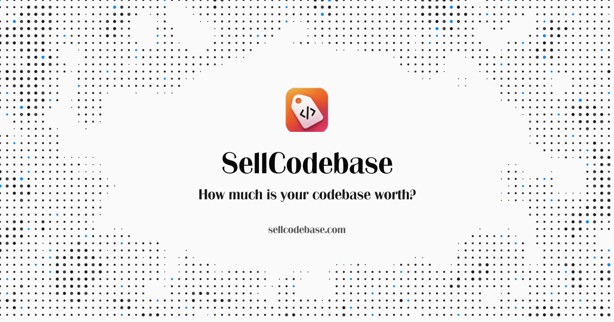 SellCodebase — How much is my codebase worth? Paste a private GitHub repo URL to get your free…